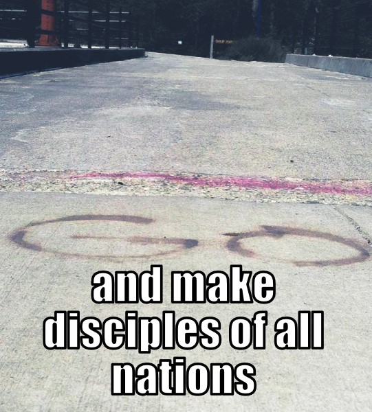 Go and make disciples meme
